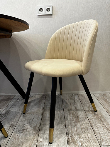 Стул на металлокаркасе Gabi gray / black фото покупателя 553