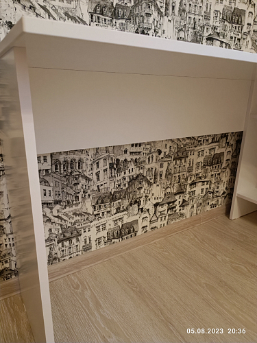 Письменный стол СПм-25 правый белый фото покупателя 27