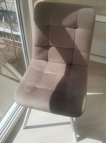 Комплект стульев Чилли 2 шт бежевый / черный фото покупателя 1537