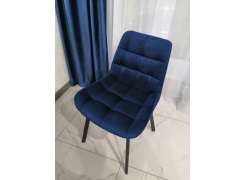 Стул на металлокаркасе Челси белый / латте фото покупателя 151