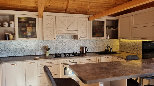 Барный стул Kozi серый / коричневый фото покупателя 3