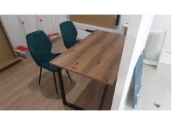 Стол Лота Лофт 120 25 мм сабия / черный матовый фото покупателя 425