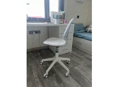 Компьютерное кресло Kolin с подушкой clear / white фото покупателя 303