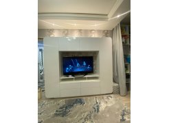 Готовая гостиная Румба белый / белый глянец  - Уцененный экземпляр фото покупателя 5