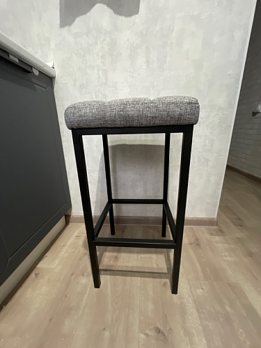 Барный стул Лофт катания минт / белый матовый фото покупателя 46