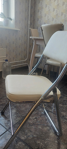 Стул Chair раскладной бежевый фото покупателя 50