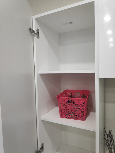 Готовая гостиная Румба белый / белый глянец  - Уцененный экземпляр фото покупателя 124