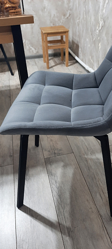 Стул на металлокаркасе Челси бирюзовый / черный фото покупателя 245