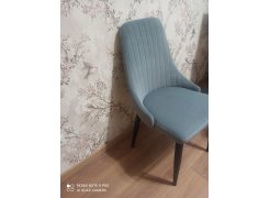 Стул на металлокаркасе Kora gray / black фото покупателя 81