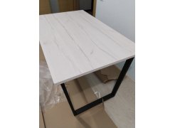 Стол Лота Лофт 140 25 мм черный матовый / бетон фото покупателя 440