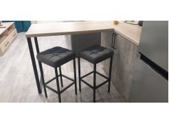 Полубарный стул Лофт мадера 20 / белый матовый фото покупателя 317