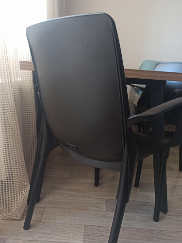 Кресло SHT-S76 черное / черное муар фото покупателя 6