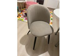 Стул на металлокаркасе Gabi 1 light purple / black фото покупателя 659