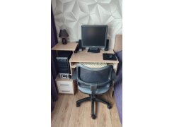 Компьютерный стол Джаз-24 левый белый фото покупателя 97