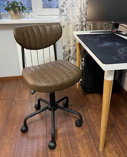 Компьютерное кресло Slim/Слим серый фото покупателя 4