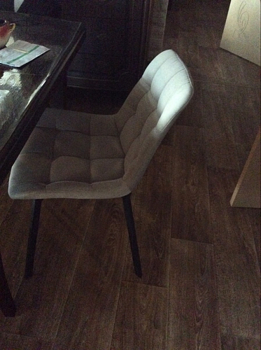 Стул на металлокаркасе Челси К бирюзовый / черный фото покупателя 103