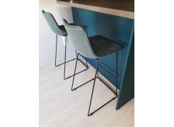 Полубарный стул Флер синий 2078 фото покупателя 1