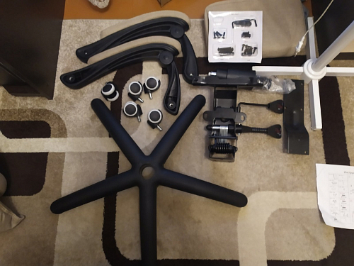 Компьютерное кресло Rapid голубое фото покупателя 93