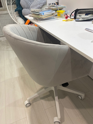 Компьютерное кресло Тибо 01 светло-коричневый / черный фото покупателя 161