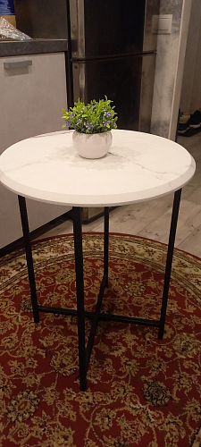 Журнальный столик Грейс орех кантри / черный фото покупателя 11