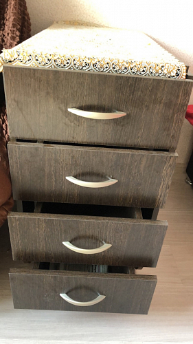 Стол-книжка Глория 606 М с ящиками дуб сонома фото покупателя 103