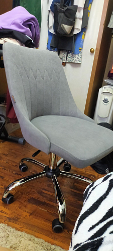 Компьютерное кресло Swan серый фото покупателя 21