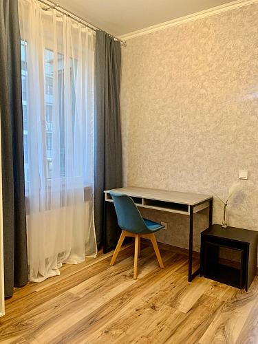 Письменный стол Леон Лофт дуб делано светлый / белый матовый фото покупателя 140