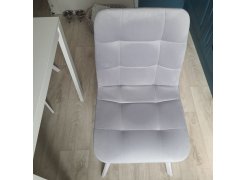 Стул на металлокаркасе Чилли горчичный / белый фото покупателя 286