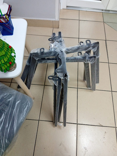 Комплект стульев Чилли 4 шт темно-серый / черный фото покупателя 507