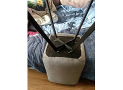 Стул на металлокаркасе Чилли розовый / черный каркас фото покупателя 433