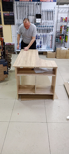 Стол письменный СПм-25 левый венге фото покупателя 59