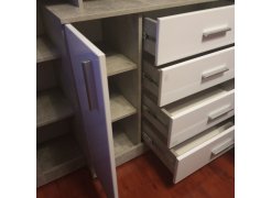 Комод Mирандa atelier / белый глянец фото покупателя 2