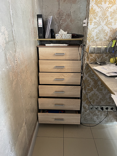 Комод Катрин-5 белый фото покупателя 12