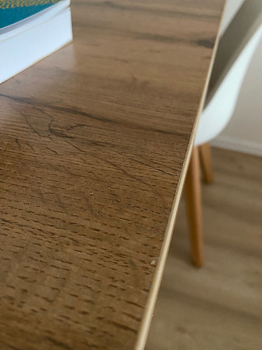 Стол Лота Лофт 120 32 мм бетон / черный матовый фото покупателя 527