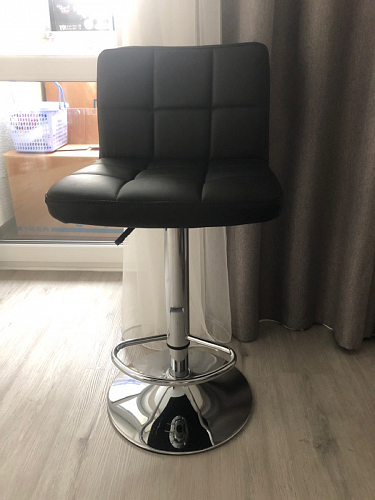 Барный стул Paskal коричневый / черный фото покупателя 8