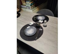 Стол Лота Лофт 140 25 мм черный матовый / бетон фото покупателя 296