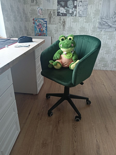 Компьютерное кресло Тибо сиреневый фото покупателя 127