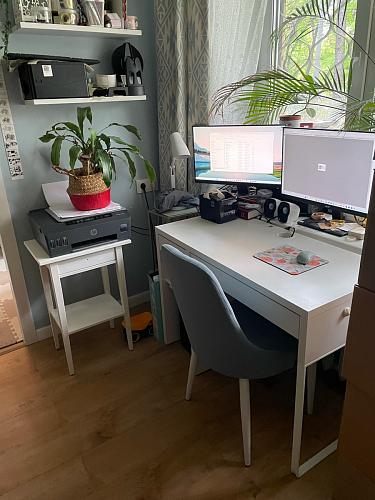 Стул на металлокаркасе Kora beige / black фото покупателя 104