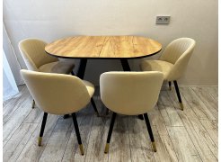 Стул на металлокаркасе Gabi gray / black фото покупателя 550