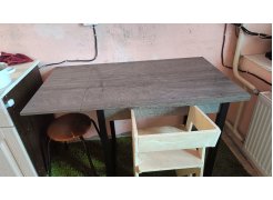 Стол Форли дуб рошелье / черный матовый фото покупателя 13