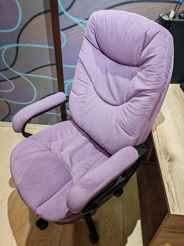 Компьютерное кресло Comfort Lux/Комфорт Люкс серый фото покупателя 3