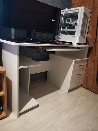 Компьютерный стол КСТ-08.1 дуб сонома фото покупателя 3