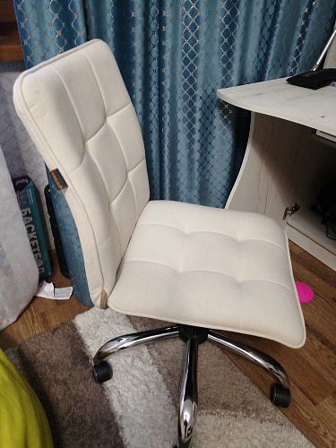 Компьютерное кресло One/Ван флок серый 29 фото покупателя 51