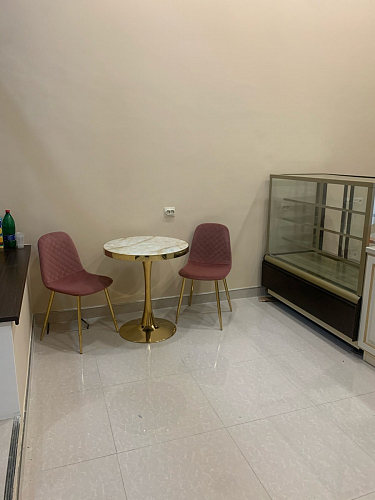 Стул на металлокаркасе Dabl wine red фото покупателя 176