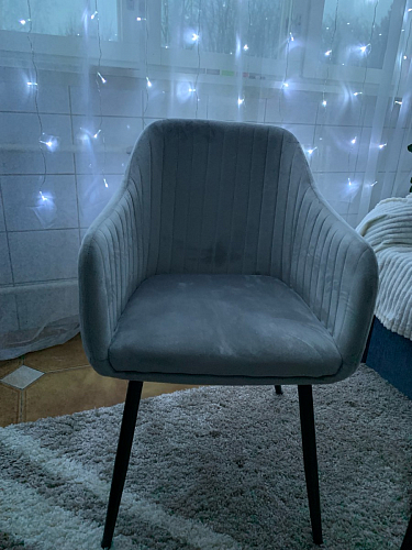 Стул на металлокаркасе Slam розовый фото покупателя 39