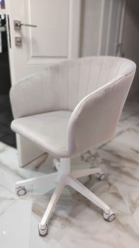 Компьютерное кресло Тибо confetti chocolate / белый фото покупателя 3