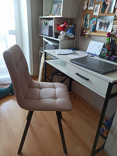 Стул Чилли 2 темно-серый  / черный фото покупателя 1294