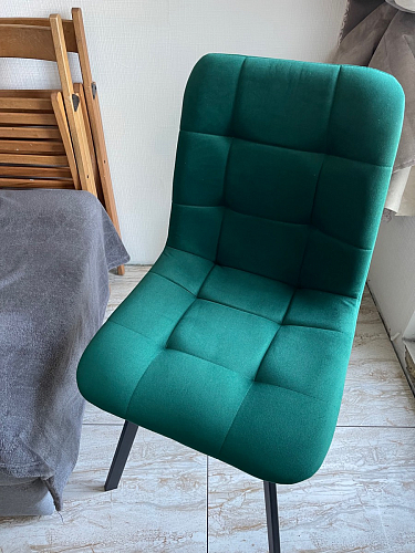 Комплект стульев Чилли 2 шт бежевый / черный фото покупателя 421