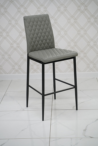 Барный стул Teon gray / chrome из шоурума 1