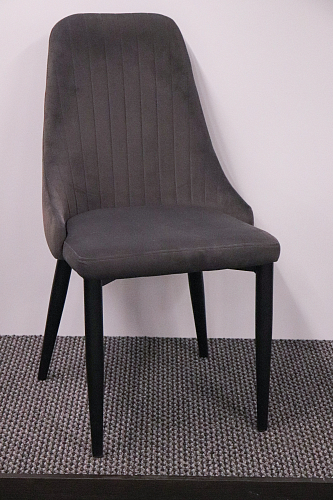 Стул на металлокаркасе Kora beige / black из шоурума 17